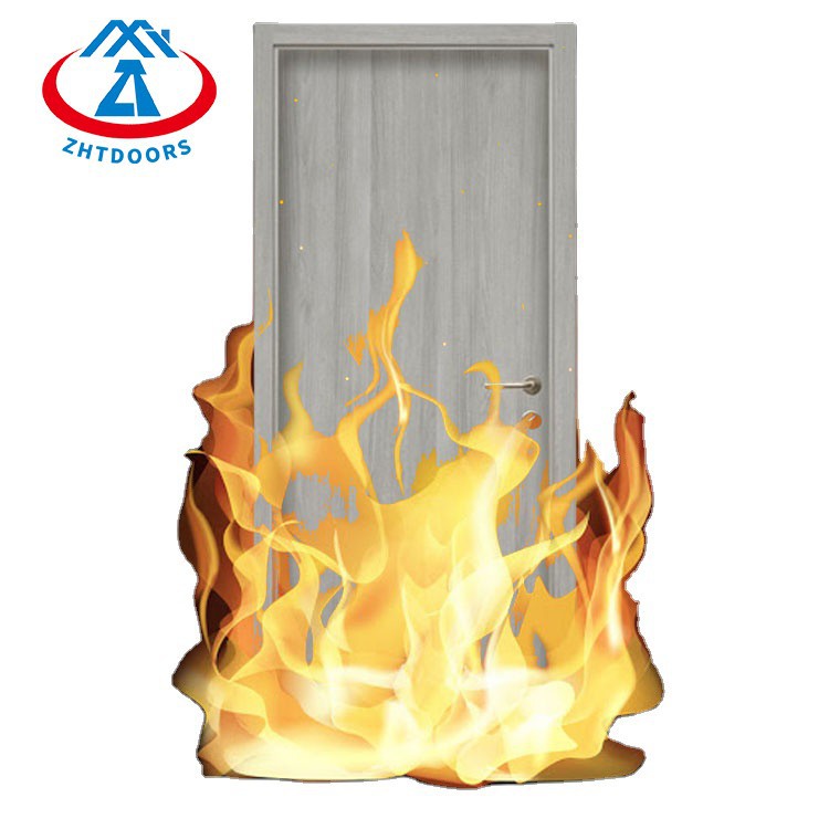 wooden fireproof door