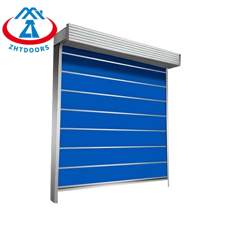 fire curtain with door